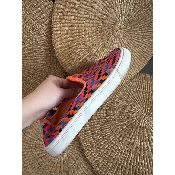 Bamboo women’s size 38 colorful slide on shoes - Picture 8 of 8